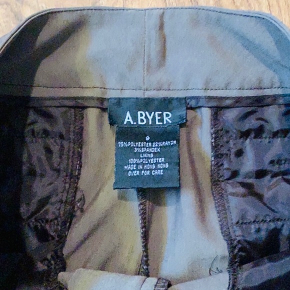 Capris for all occasions by A. Byer Medium. Brown gray Wide leg classy fun sexy - Picture 5 of 7